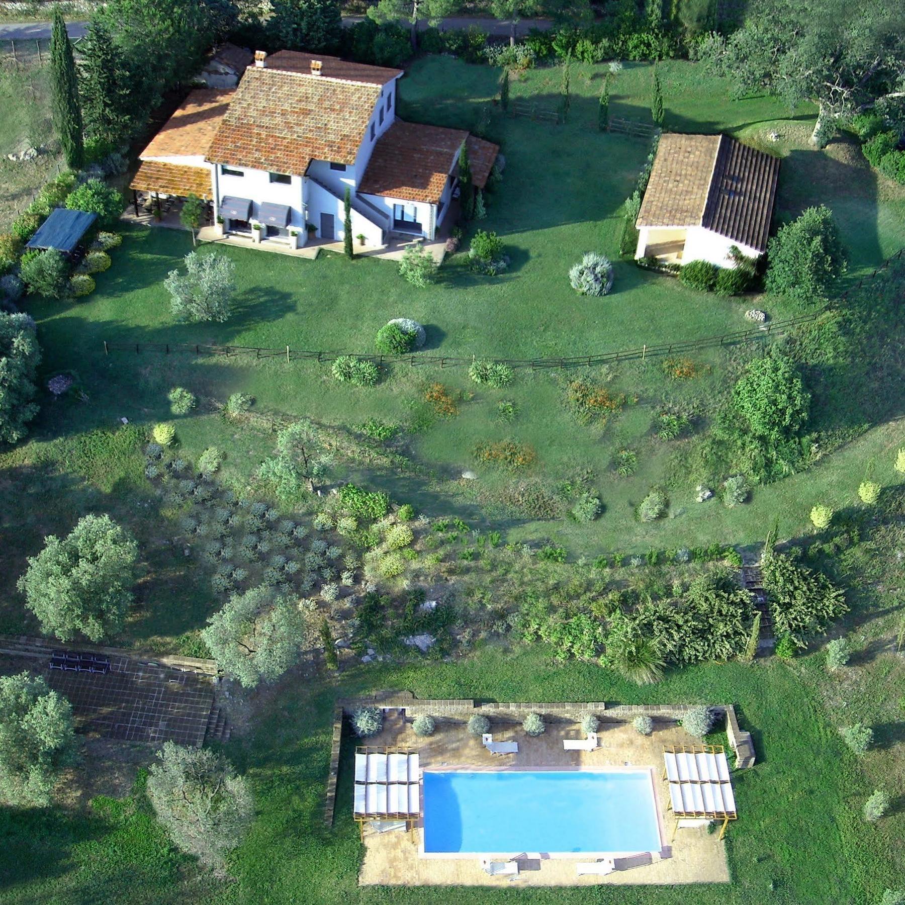 Agriturismo Quercia Rossa Rural House Montemerano Exterior foto